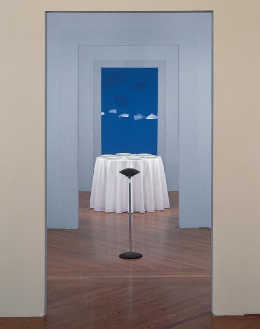Barbara Bloom, *Esprit de l’Escalier*, 1988. Mixed-media installation, 124 x 174 x 564 inches.