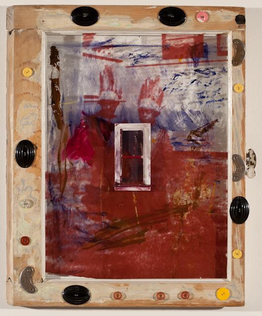 Mildred Howard, *Broken Bow*, 1993. Mixed media on artist-made frame, 30 x 9 x 1 3/4 inches.