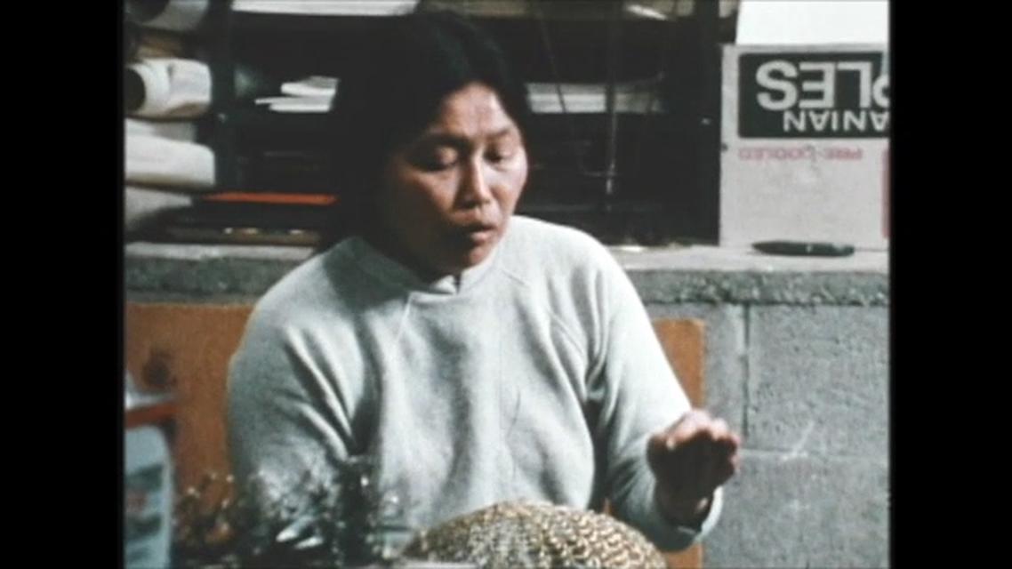 Clip from Robert Snyder’s film *Ruth Asawa: Of Forms and Growth*, 1978.