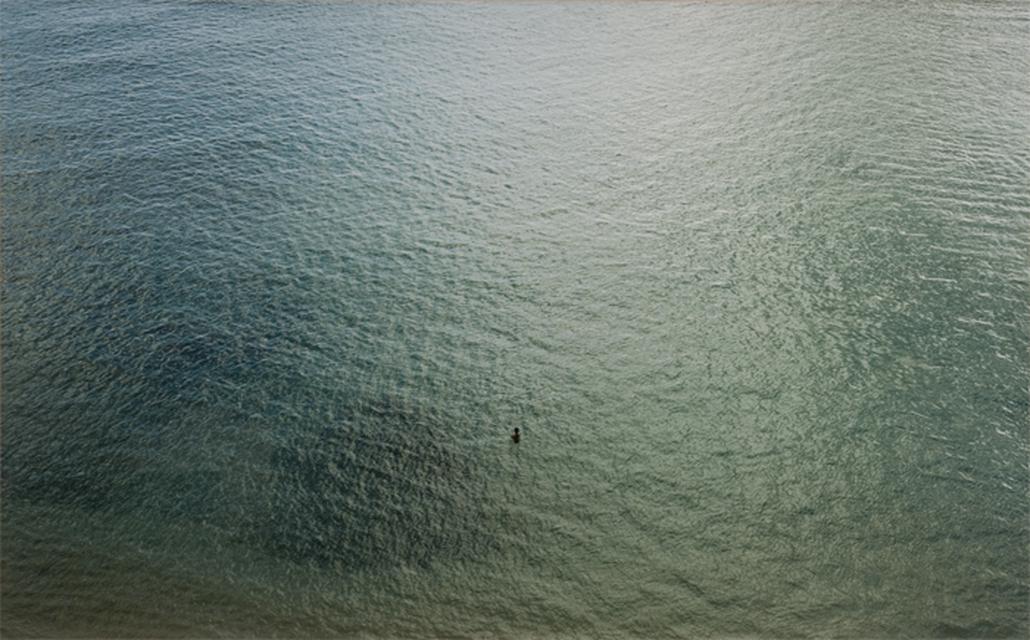 Richard Misrach, *Untitled*, 2003, from the series “On the Beach,” 2002–05. Chromogenic print on paper, 71 x 113 1/2 inches.